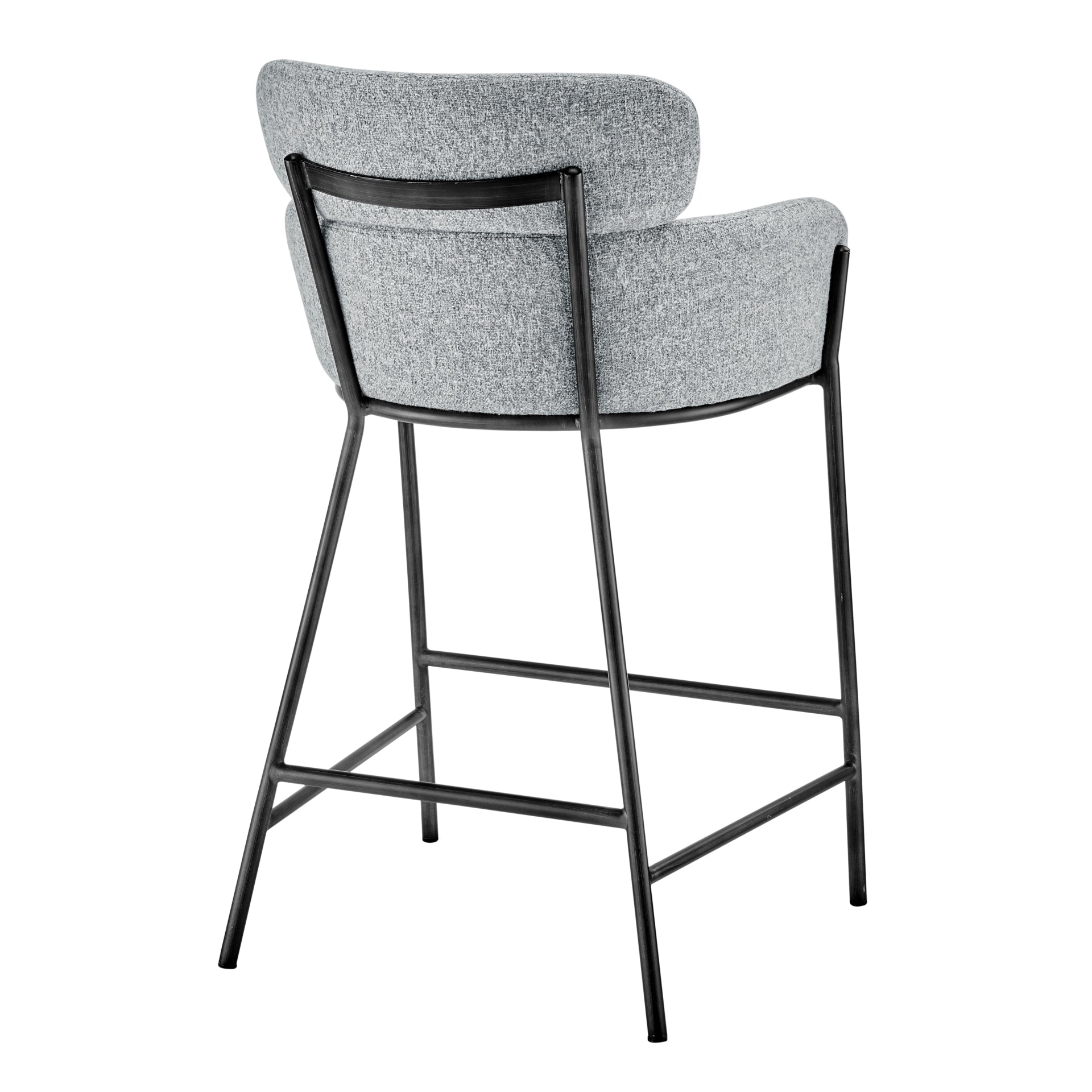 Finley Chenille Counter Stool - What A Room