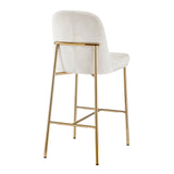 Keisha  Velvet Counter Stool (Set of 2) - What A Room