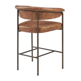 Kaiden  Faux Leather Counter Stool (Set of 2) - What A Room