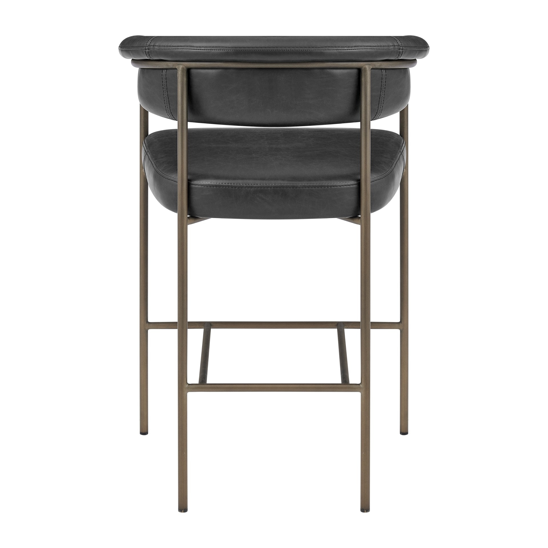 Kaiden  Faux Leather Counter Stool (Set of 2) - What A Room