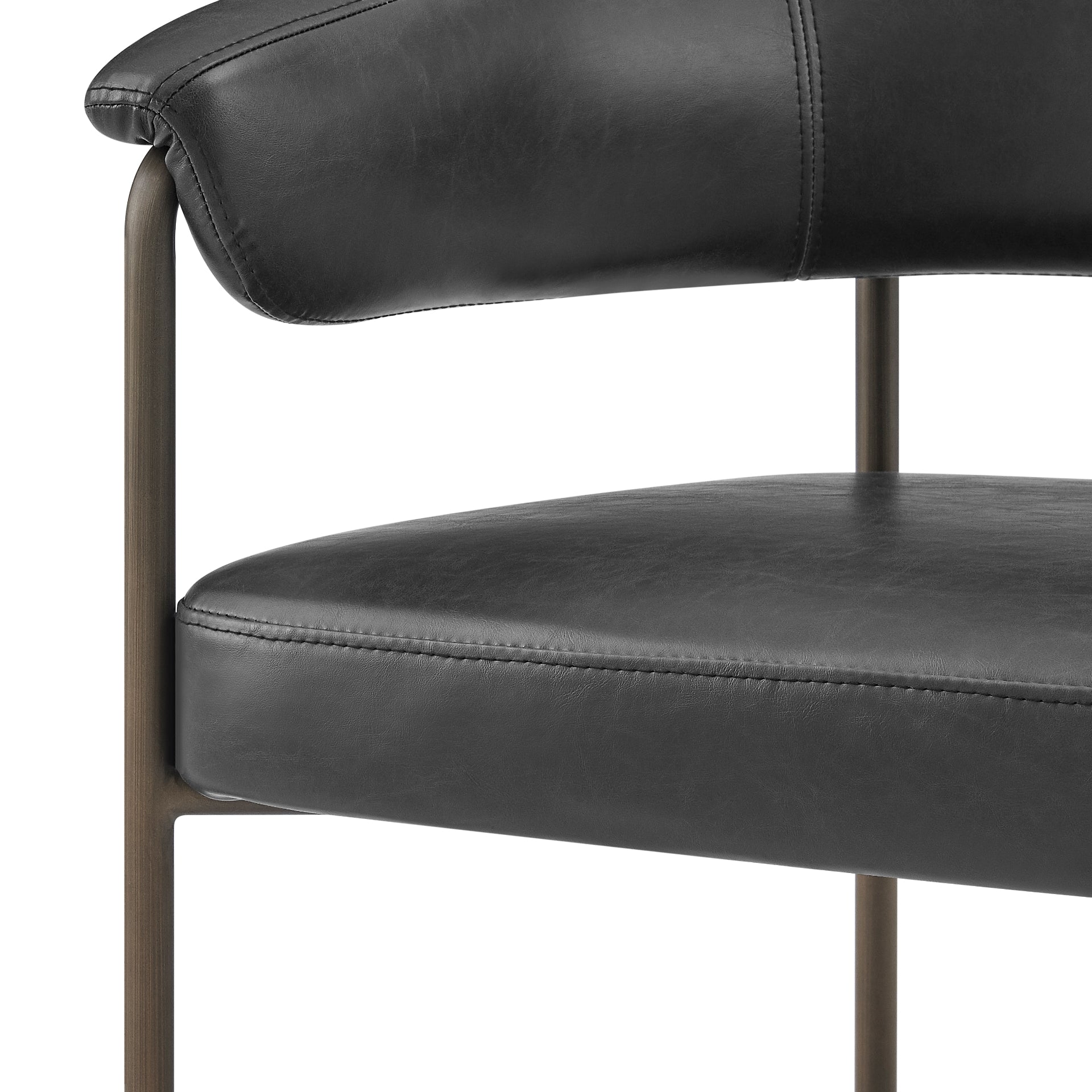Kaiden  Faux Leather Counter Stool (Set of 2) - What A Room