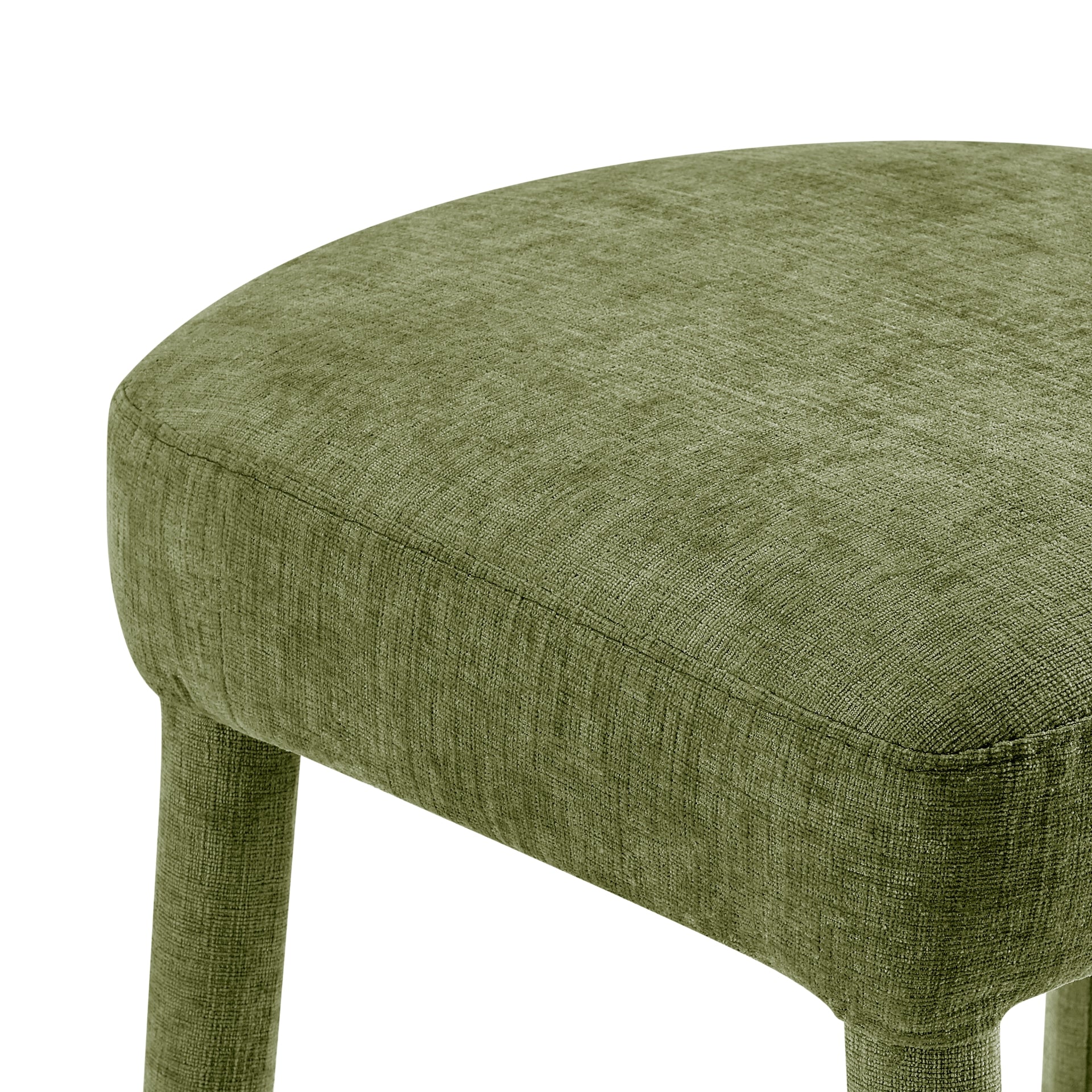 Rylee  Chenille Backless Counter Stool (Set of 2) - What A Room