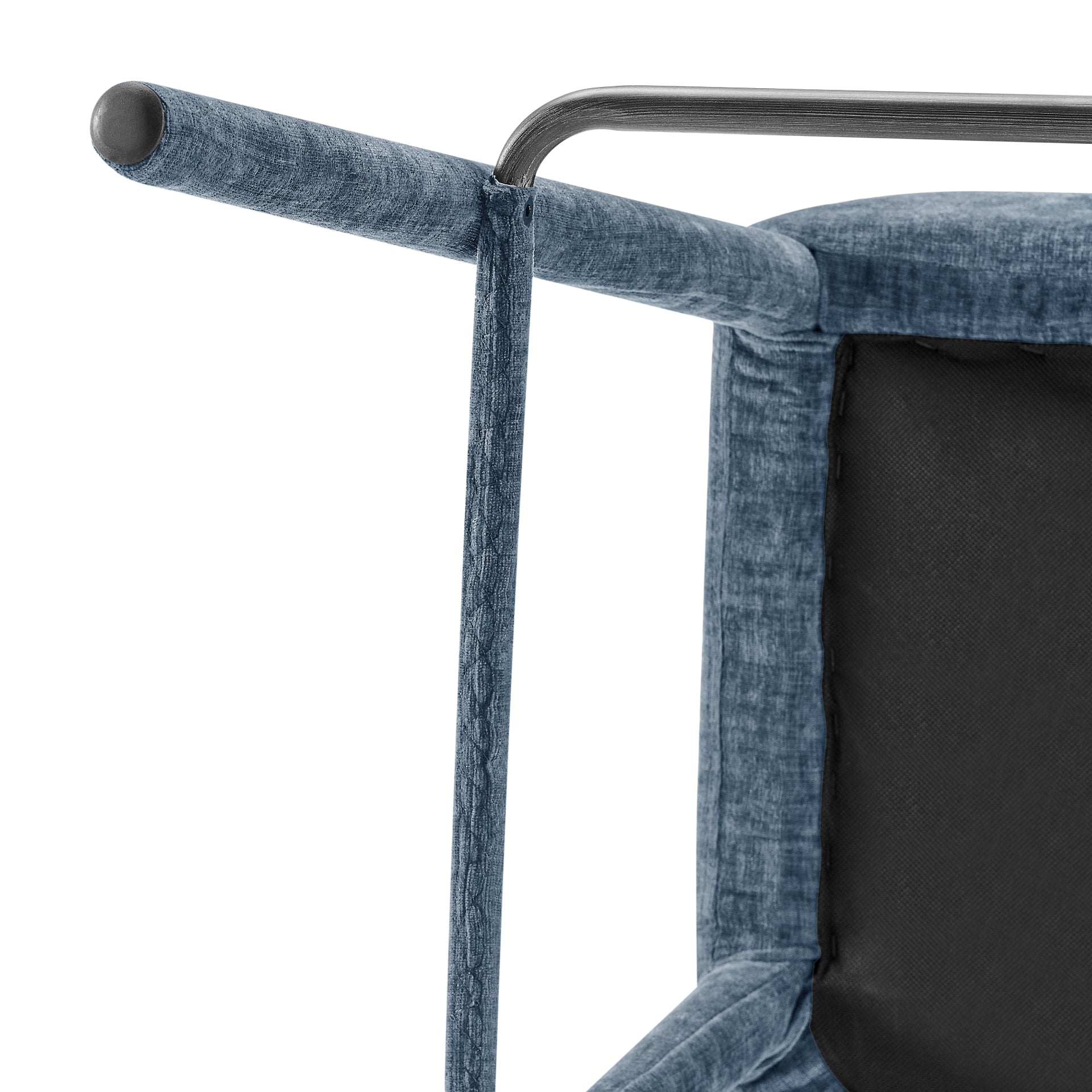 Rylee  Chenille Backless Counter Stool (Set of 2) - What A Room