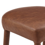 Rylee  Faux Leather Backless Counter Stool (Set of 2) - What A Room