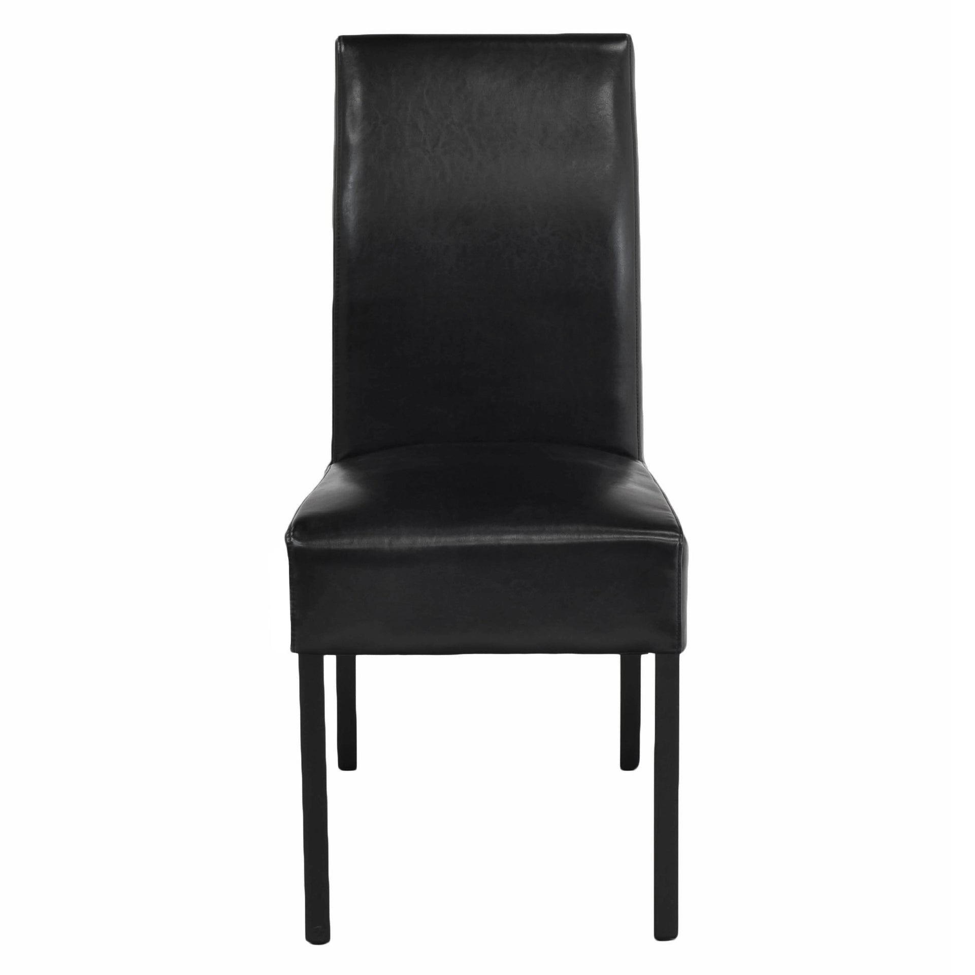 Valencia Leather Dining Side Chair - What A Room