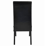 Valencia Leather Dining Side Chair - What A Room