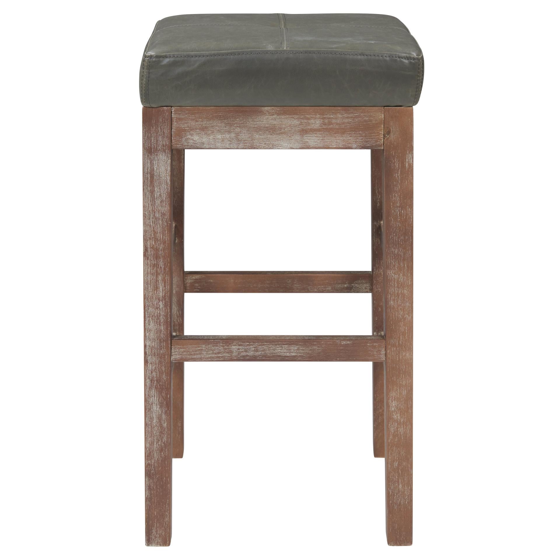 Valencia Bonded Leather Counter Stool - What A Room