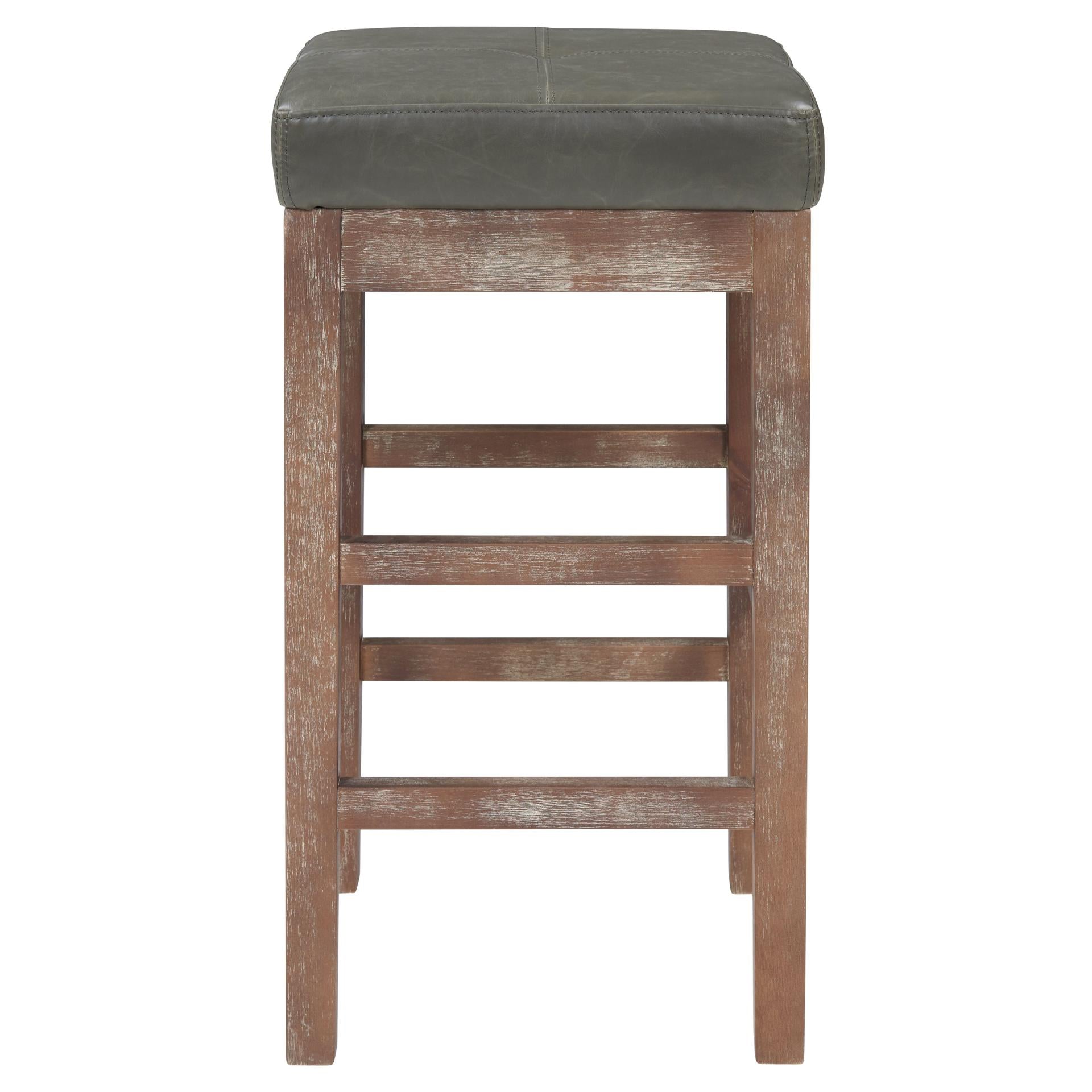Valencia Bonded Leather Counter Stool - What A Room