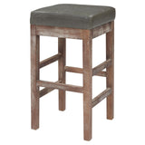 Valencia Bonded Leather Counter Stool - What A Room