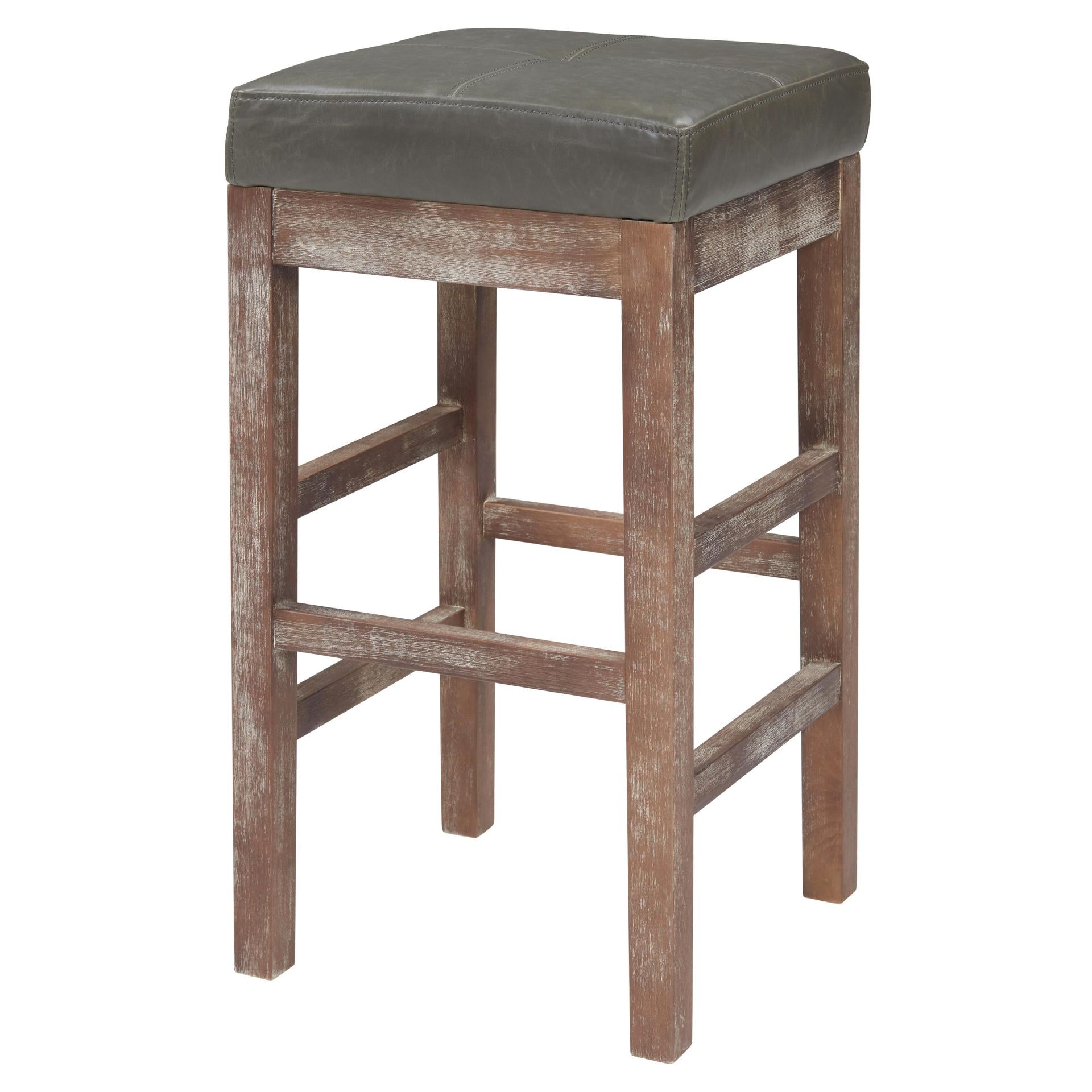 Valencia Bonded Leather Counter Stool - What A Room