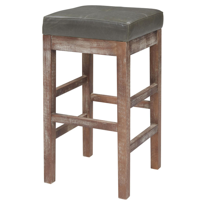 Valencia Bonded Leather Counter Stool - What A Room