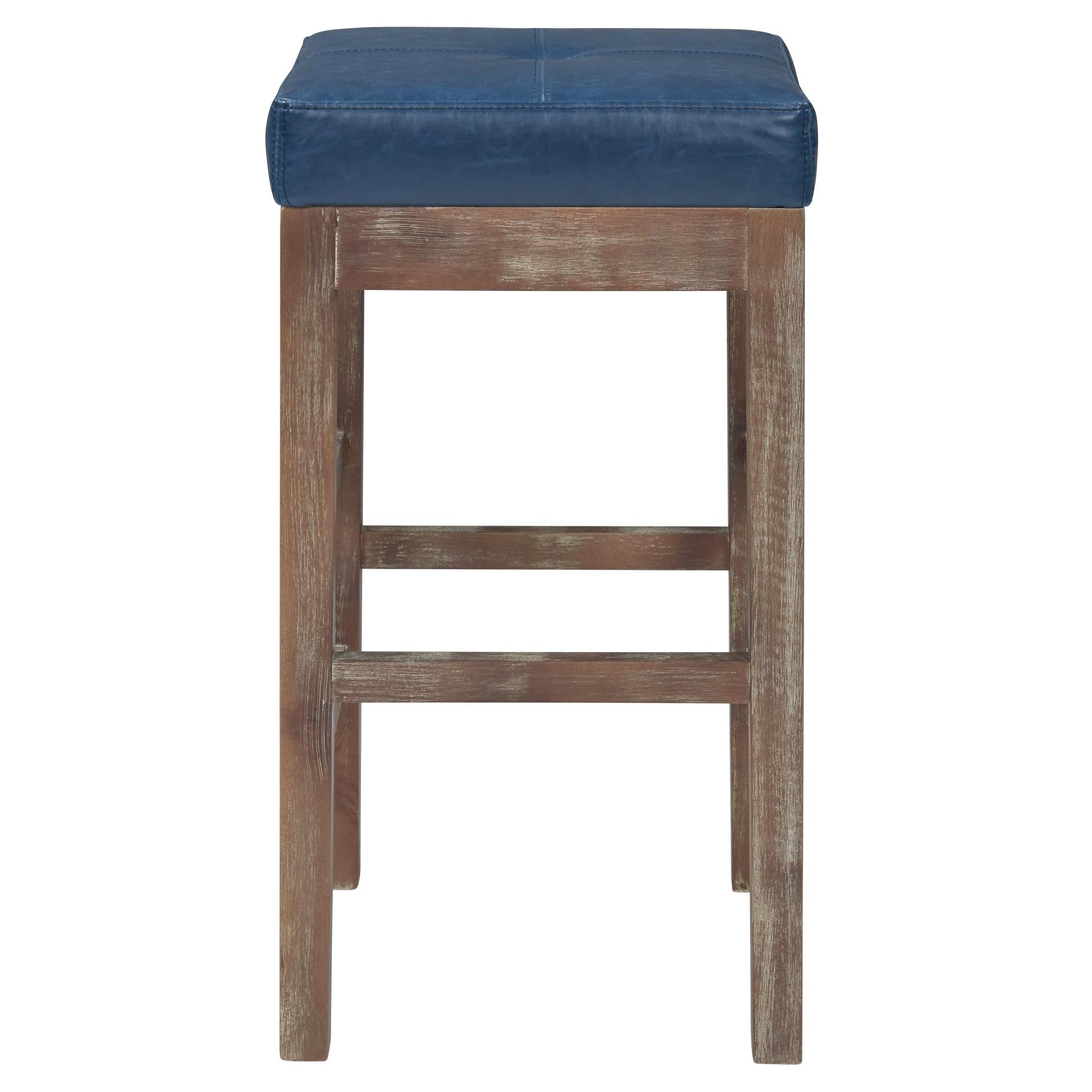 Valencia Bonded Leather Counter Stool - What A Room