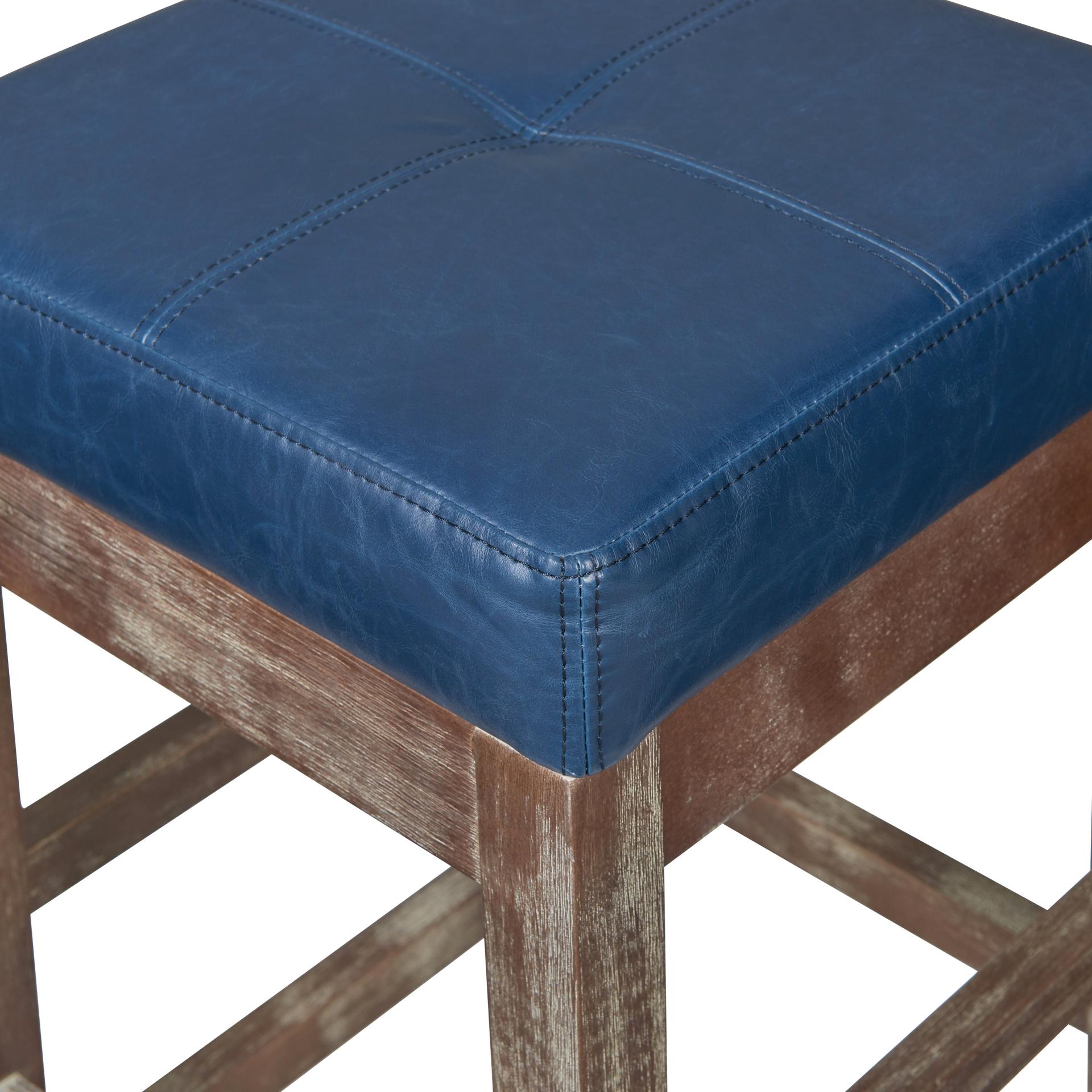 Valencia Bonded Leather Counter Stool - What A Room