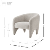 Carol Fabric Accent Arm Chair - What A Room