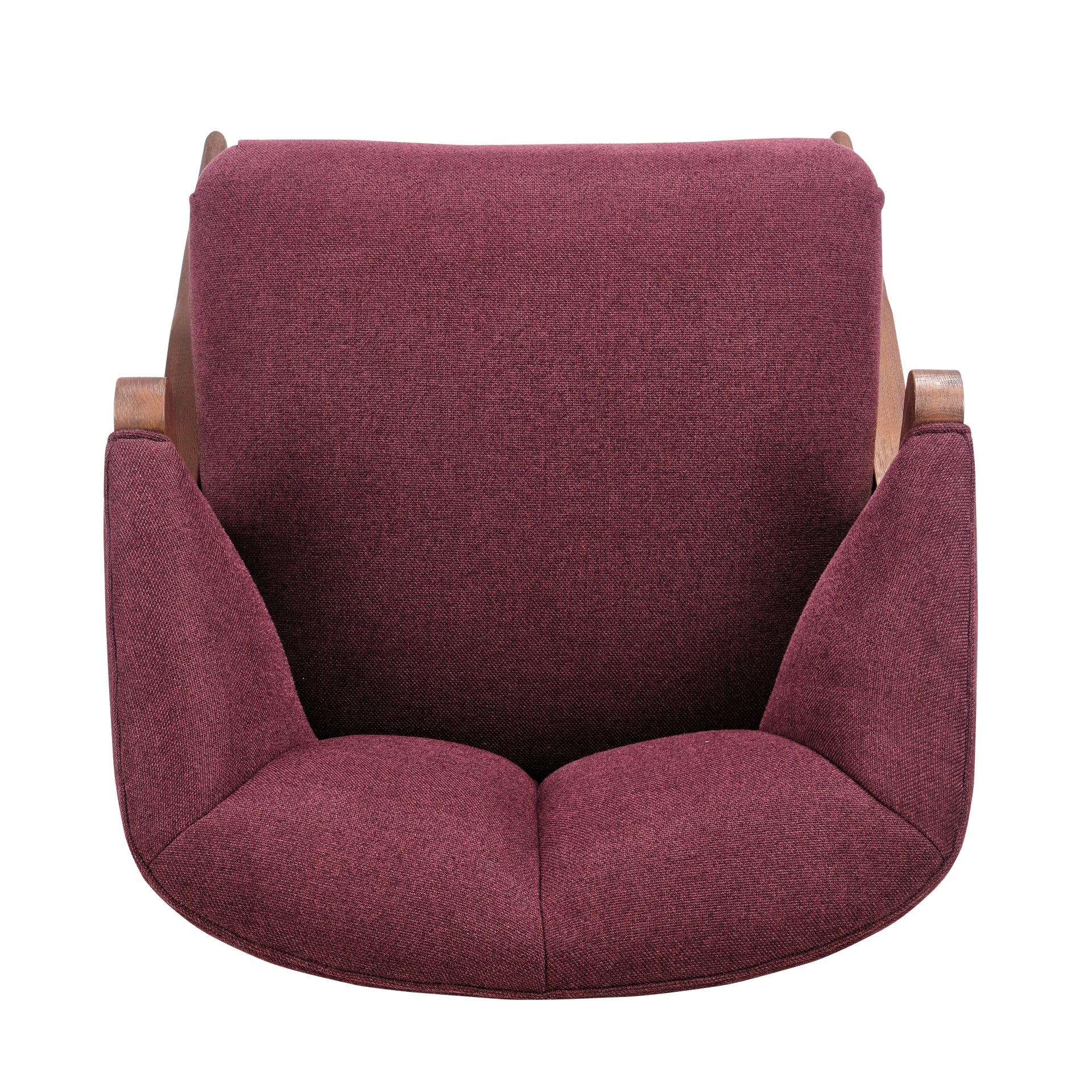 Florence Fabric Accent Chair Brown Legs - What A Room
