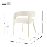 Lauryn Velvet Dining Side Chair - What A Room