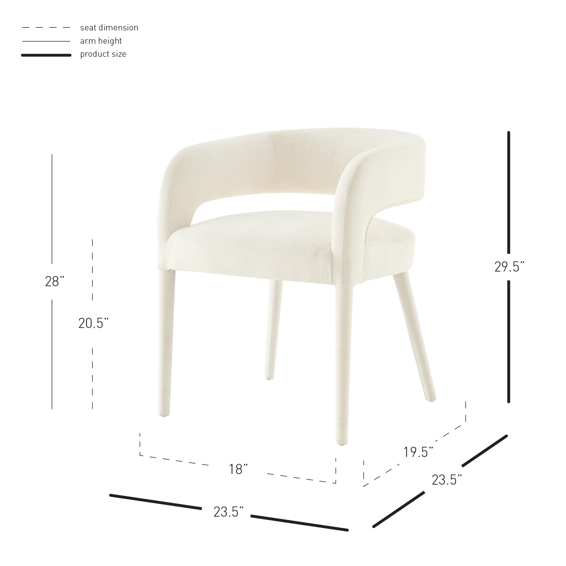 Lauryn Velvet Dining Side Chair - What A Room