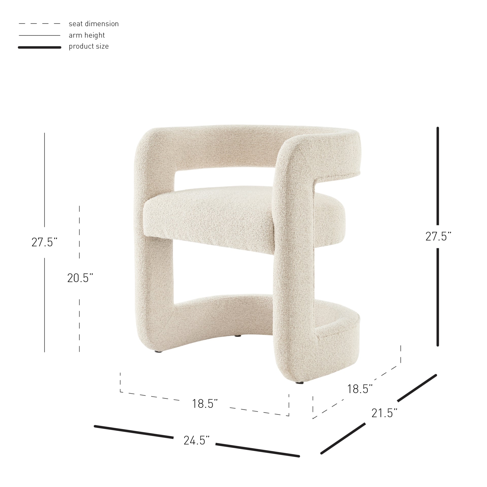 Althea Fabric Dining Side Chair - What A Room
