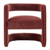 Althea Velvet Accent Arm Chair - What A Room