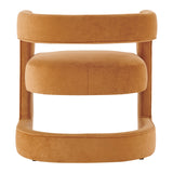 Althea Velvet Accent Arm Chair - What A Room