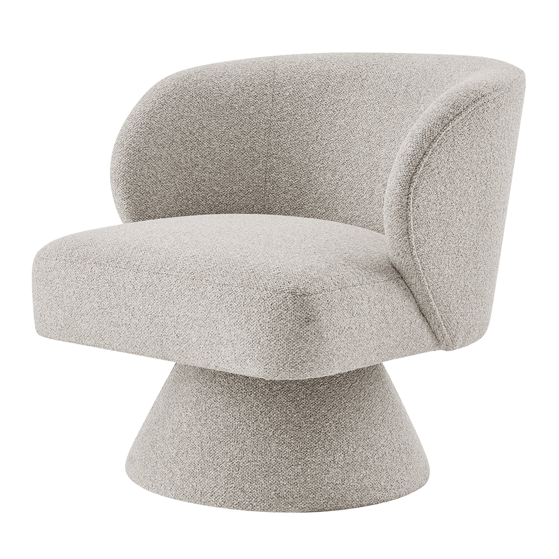 Jacinta Fabric Swivel Accent Chair - What A Room