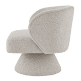 Jacinta Fabric Swivel Accent Chair - What A Room