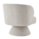 Jacinta Fabric Swivel Accent Chair - What A Room