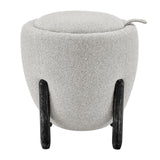 Murphy Fabric Storage Ottoman - What A Room