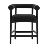 Keanu Boucle Counter Stool - What A Room