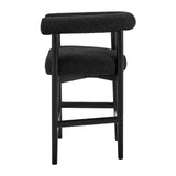 Keanu Boucle Counter Stool - What A Room