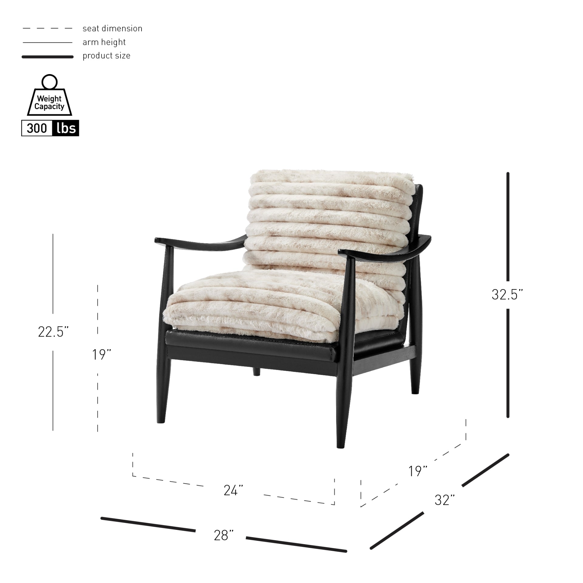 Edmond Fabric/ Accent Arm Chair - What A Room