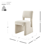Willa Boucle Dining Side Chair (Set of 2) - What A Room