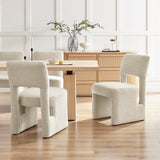 Willa Boucle Dining Side Chair (Set of 2) - What A Room