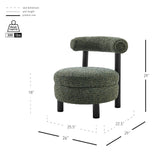 Esther Boucle Accent Chair - What A Room