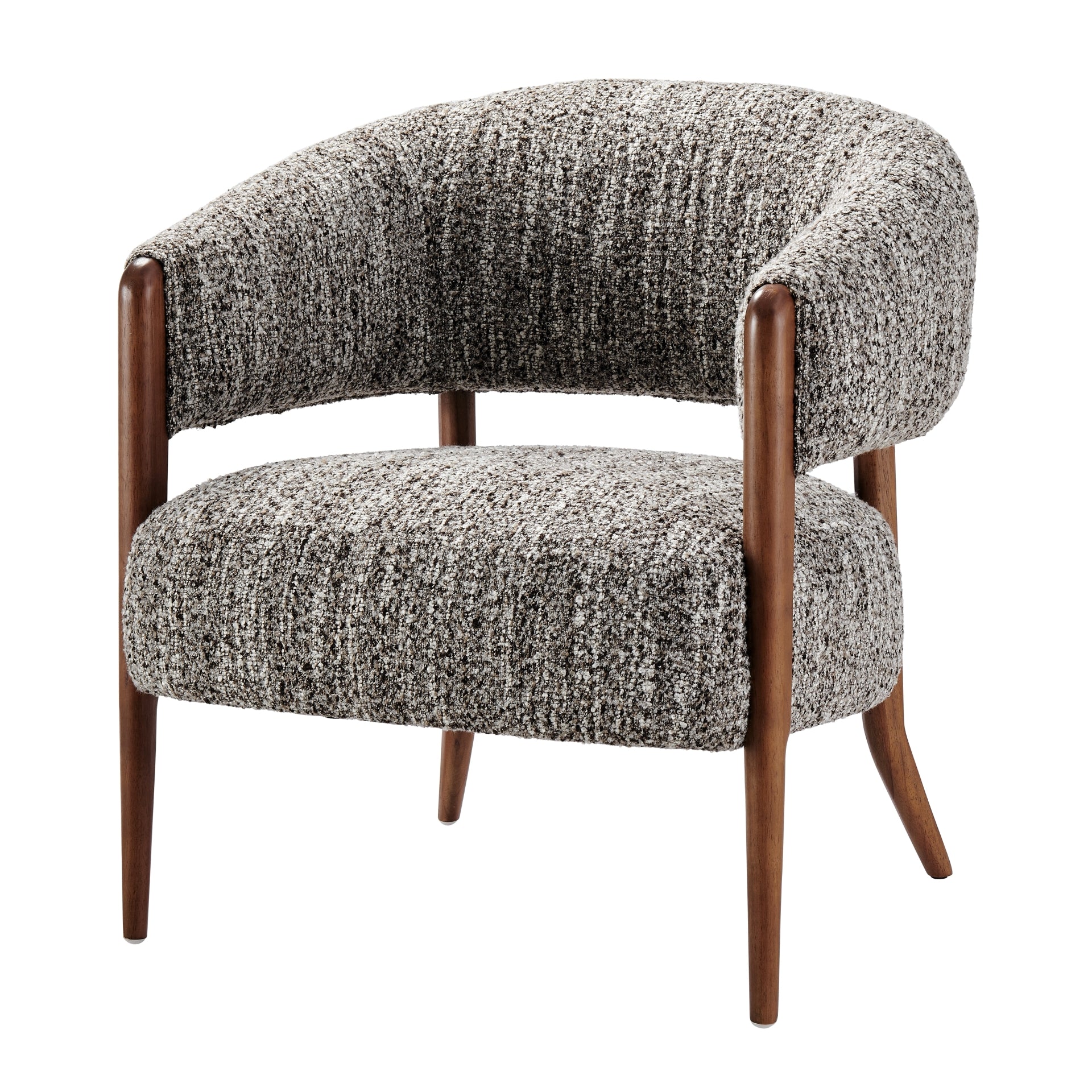 Mayla Boucle Accent Arm Chair - What A Room