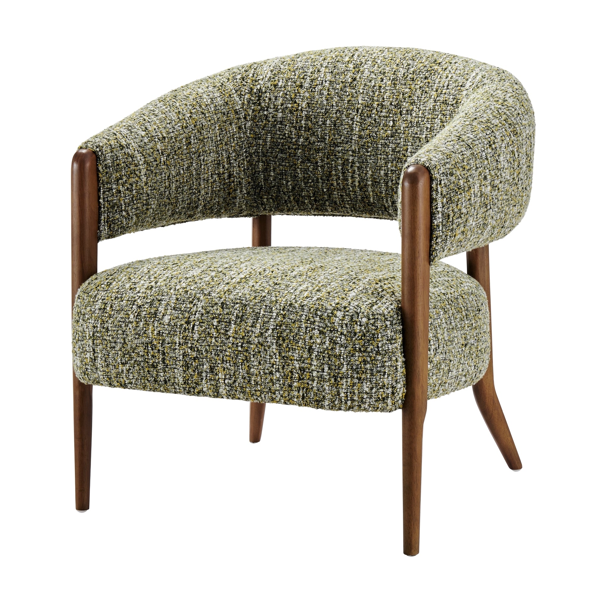 Mayla Boucle Accent Arm Chair - What A Room