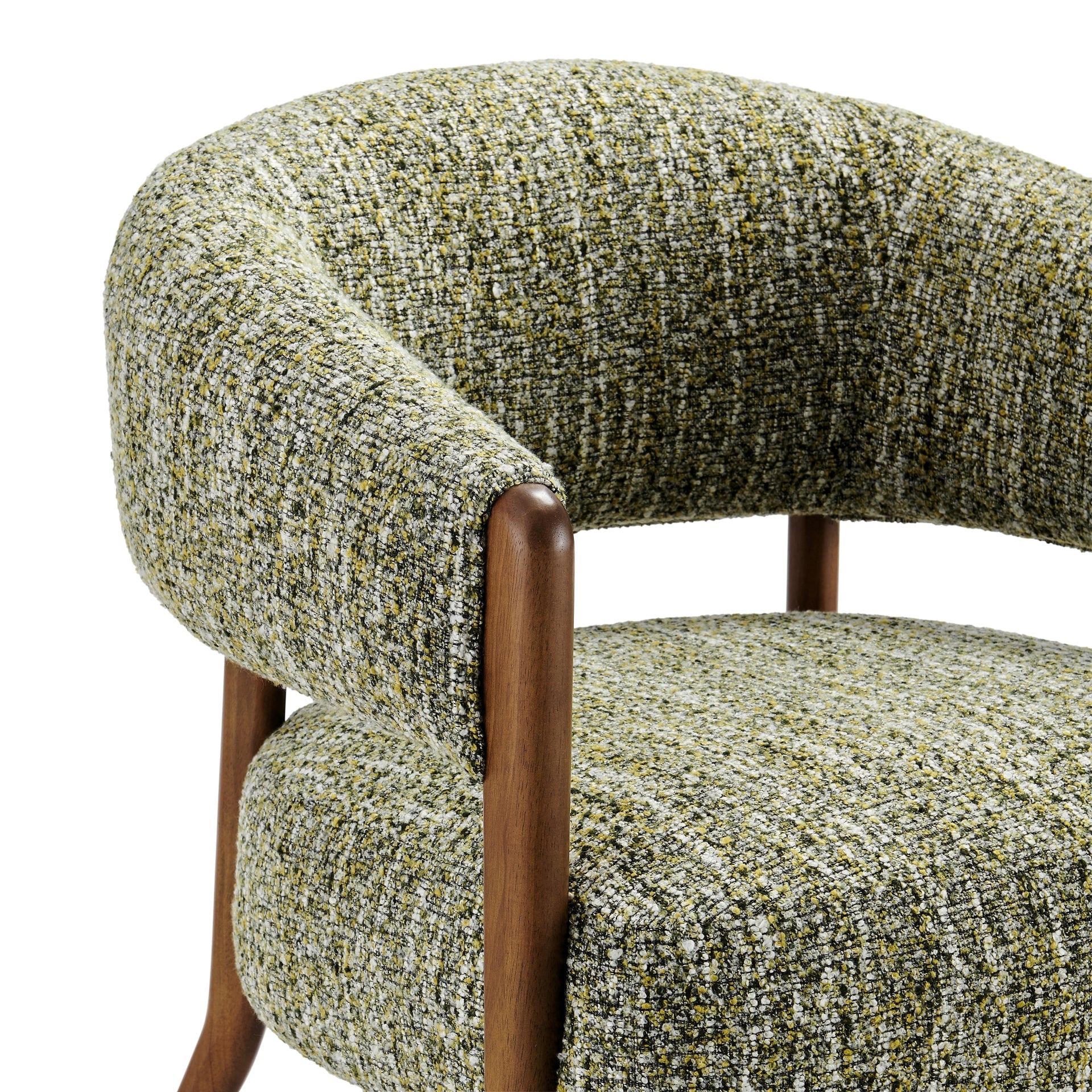 Mayla Boucle Accent Arm Chair - What A Room