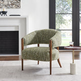 Mayla Boucle Accent Arm Chair - What A Room