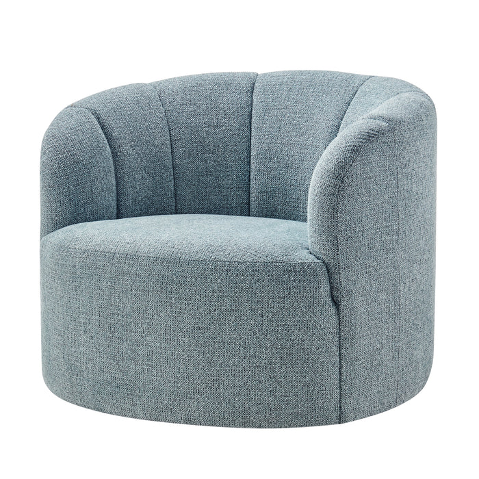 Elowen Fabric Swivel Accent Arm Chair