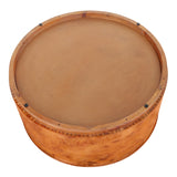 Arsenio Burl Wood Round Coffee Table - What A Room