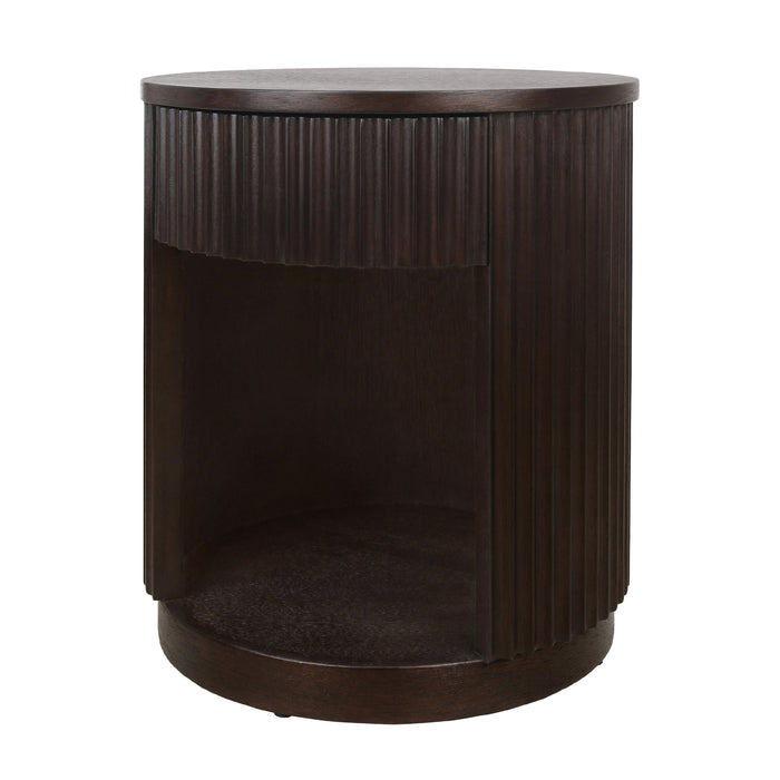 Truro Round Nightstand/Side Table - What A Room