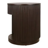 Truro Round Nightstand/Side Table - What A Room
