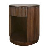 Truro Round Nightstand/Side Table - What A Room