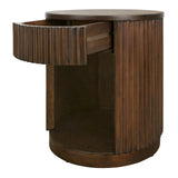 Truro Round Nightstand/Side Table - What A Room