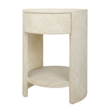 Zivon Round Nightstand/Side Table - What A Room
