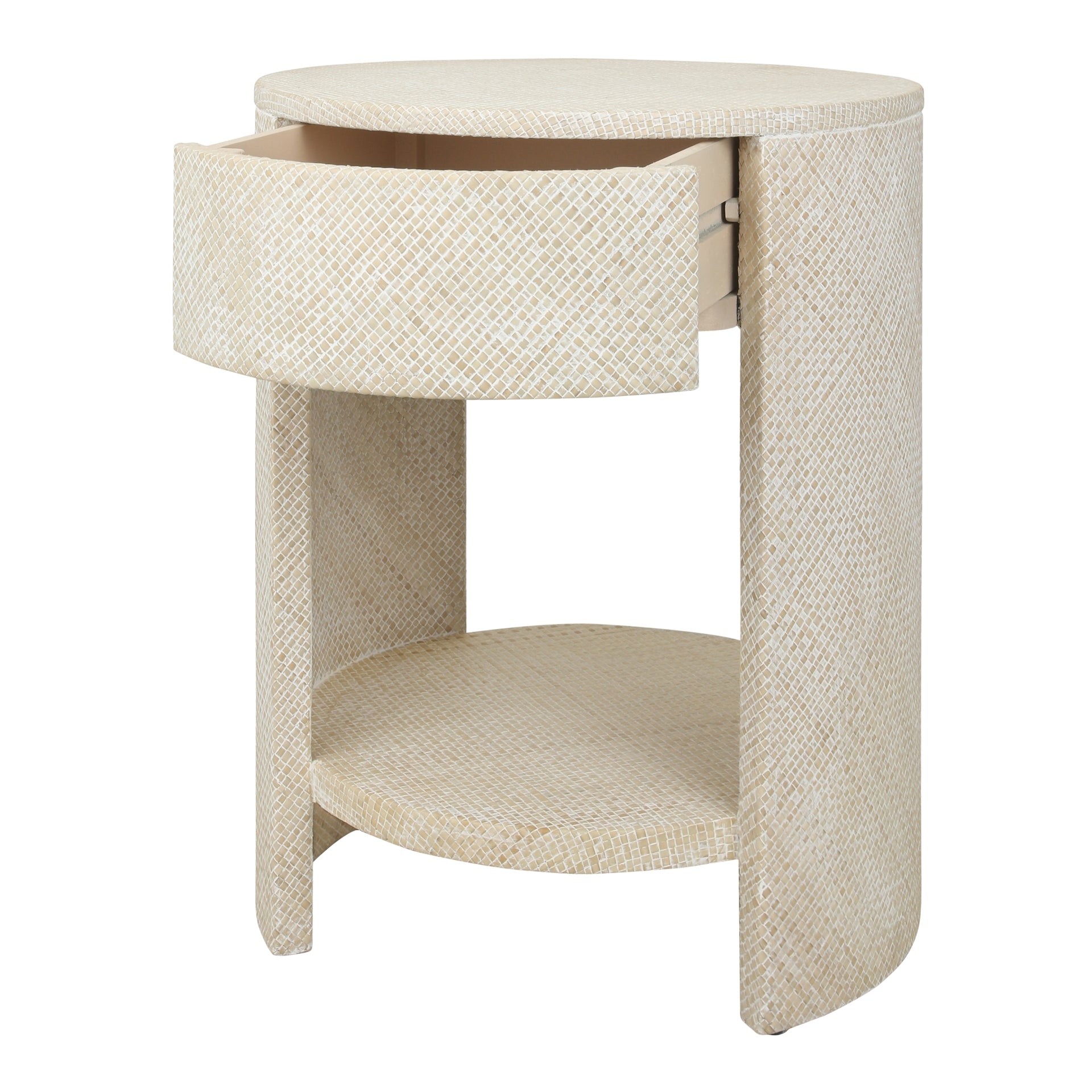 Zivon Round Nightstand/Side Table - What A Room