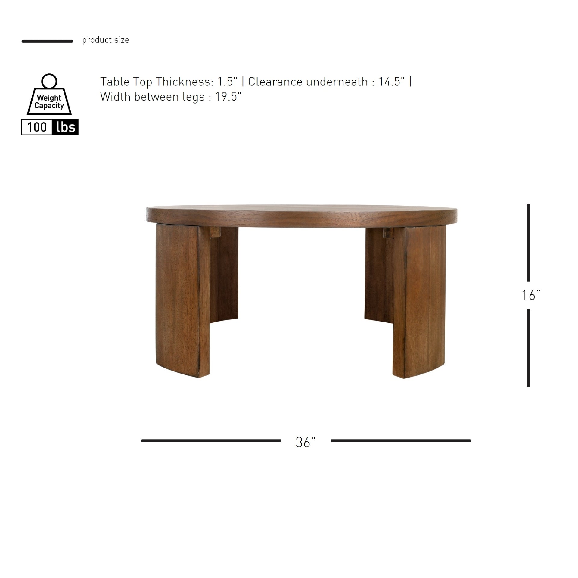 Londyn  Round Coffee Table - What A Room