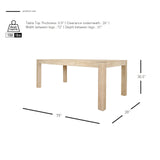 Covington  79" Dining Table - What A Room