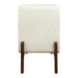 Lotie  Nightstand/Side Table 2 Drawers Walnut Legs - What A Room