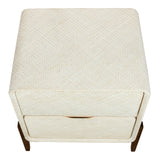 Lotie  Nightstand/Side Table 2 Drawers Walnut Legs - What A Room